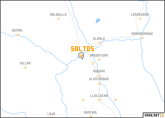 map of Saltos