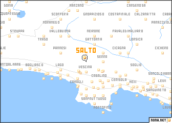 map of Salto