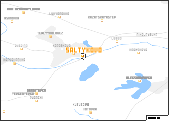 map of Saltykovo