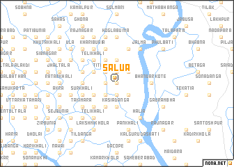 map of Salua