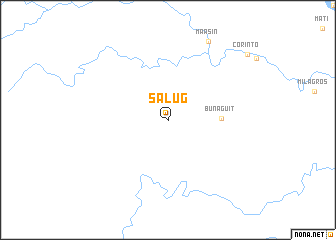 map of Salug