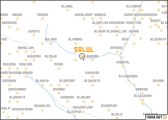 map of Salūl