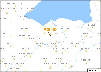 map of Salur