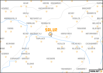 map of Salur