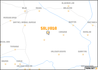 map of Salvada