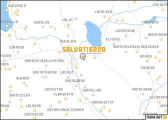 map of Salvatierra