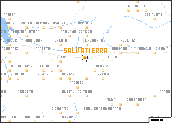 map of Salvatierra