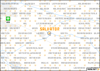 map of Salvator