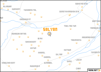 map of Sal\
