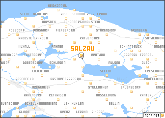 map of Salzau