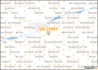 map of Salzdorf