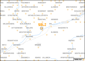 map of Salz