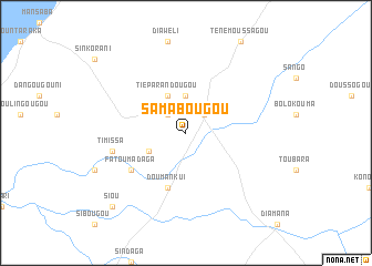 map of Samabougou