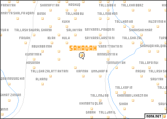 map of Samādah