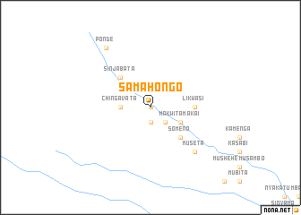 map of Samahongo