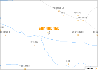 map of Samahongo