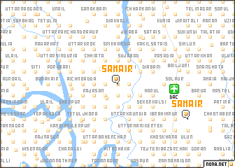 map of Sāmair