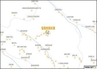 map of Samāka