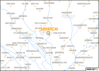 map of Samanchi