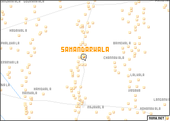 map of Samandarwāla