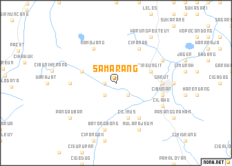 map of Samarang