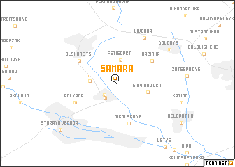 map of Samara