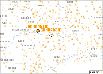 map of Samardžići