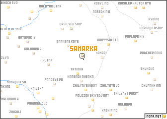 map of Samarka