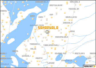 map of Samarwāla