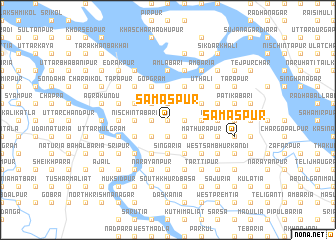 map of Samaspur