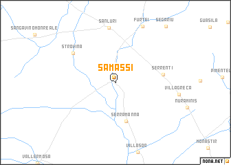 map of Samassi