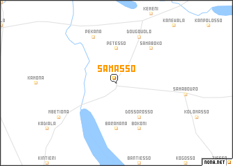 map of Samasso