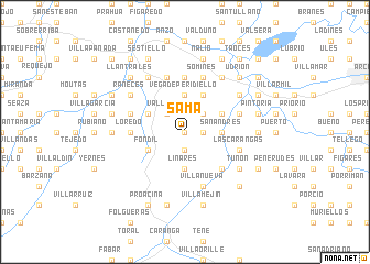 map of Sama