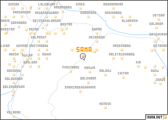 map of Samā\