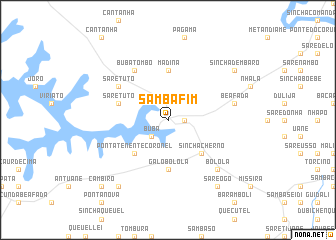 map of Sambafim