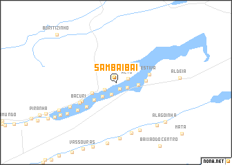 map of Sambaiba I