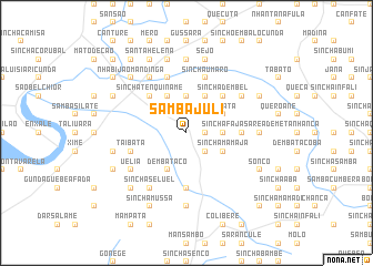 map of Samba Juli
