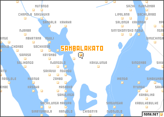 map of Sambalakato