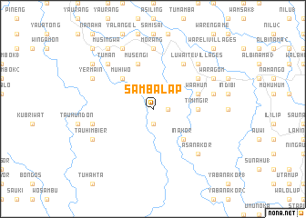 map of Sambalap