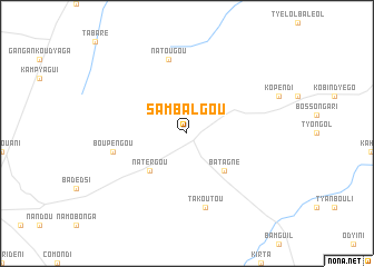 map of Sambalgou