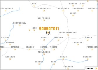 map of Sambatati