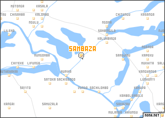 map of Sambaza