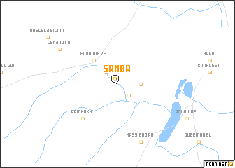 map of Samba