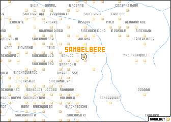 map of Sambel Bérè