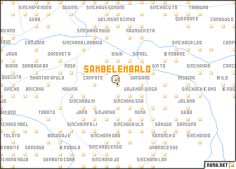 map of Sambel Embalô