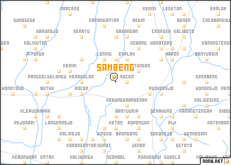 map of Sambeng