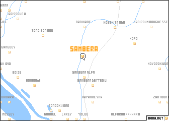 map of Sambéra