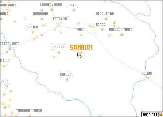 map of Sambiri