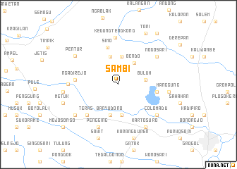map of Sambi