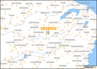 map of Sambong